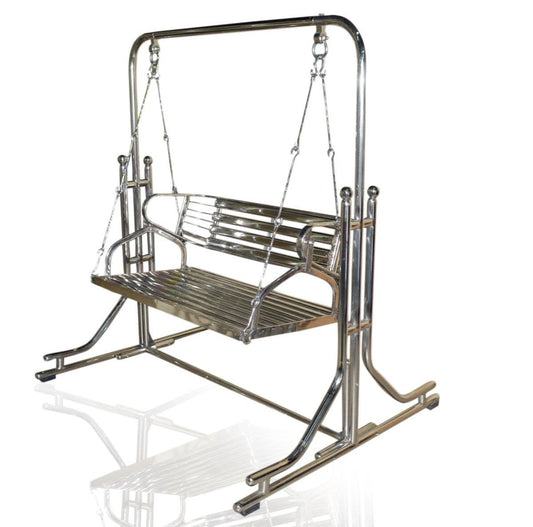 Steel 4 ft reversible swing with stand