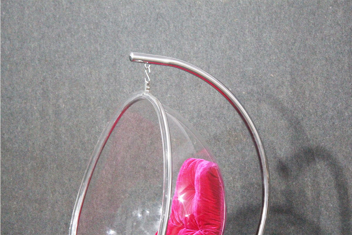 Acrylic Oval swing with SS 304 Stand