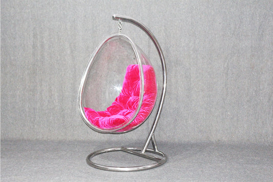 Acrylic Oval swing with SS 304 Stand