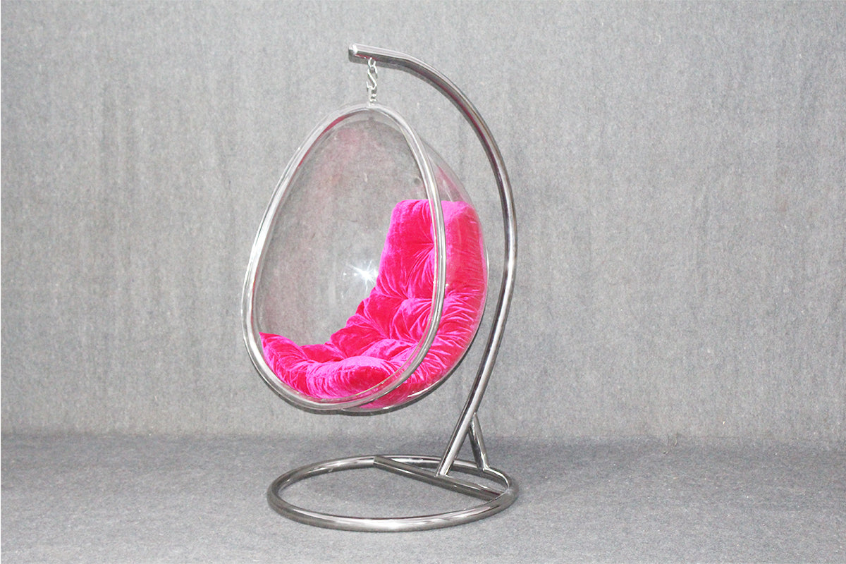 Acrylic Oval swing with SS 304 Stand