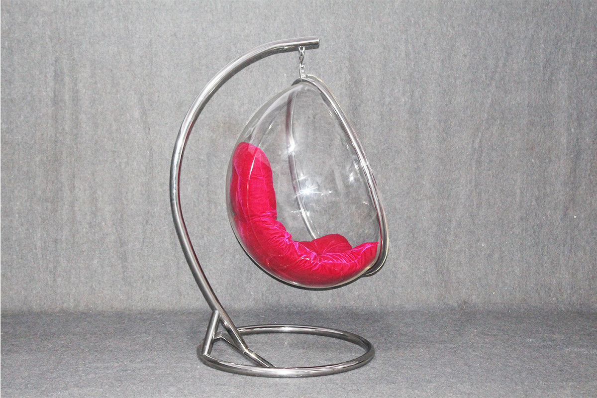 Acrylic Oval swing with SS 304 Stand