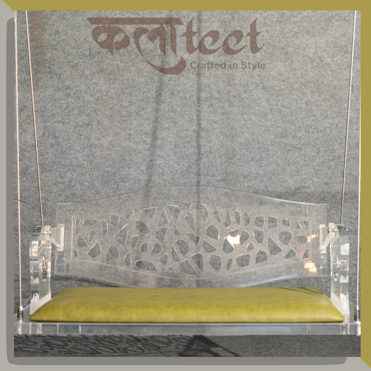 Acrylic 4 Ft Reversible back swing wtih cushion