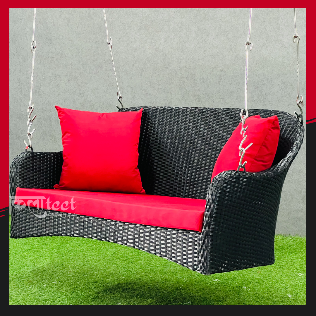 Kalaateet Two Seater Cane Swing