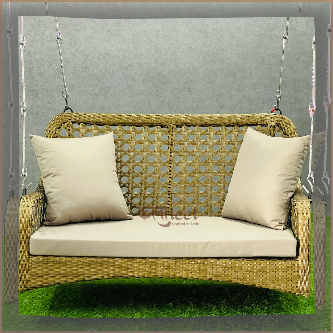 Kalaateet Two Seater Cane Swing