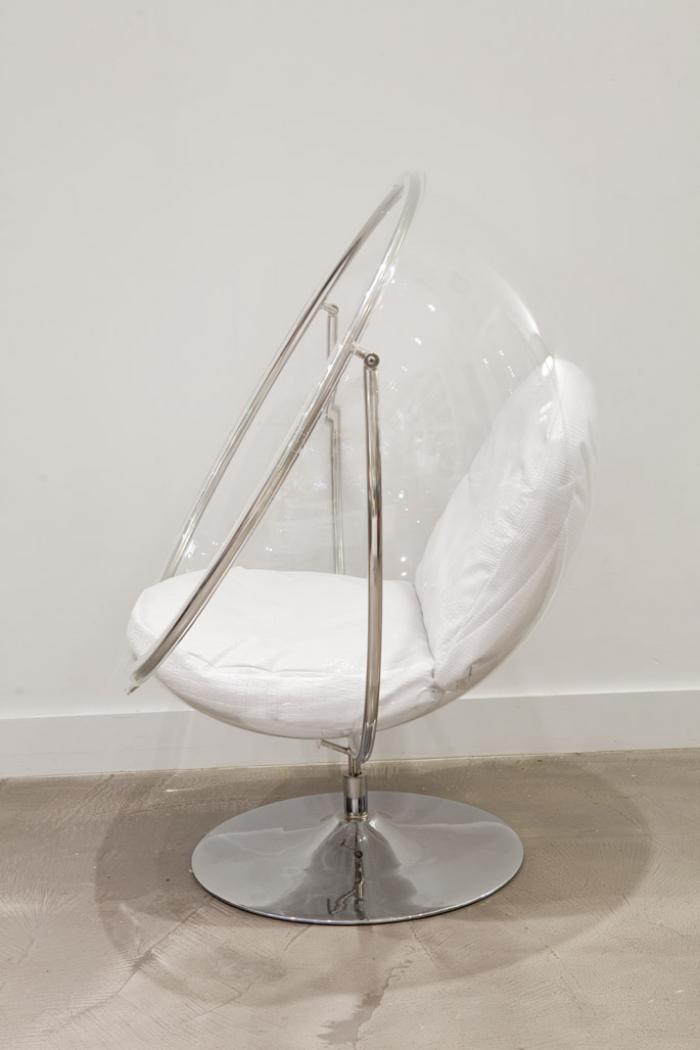 Acrylic Base Stand Bubble swing with cushion